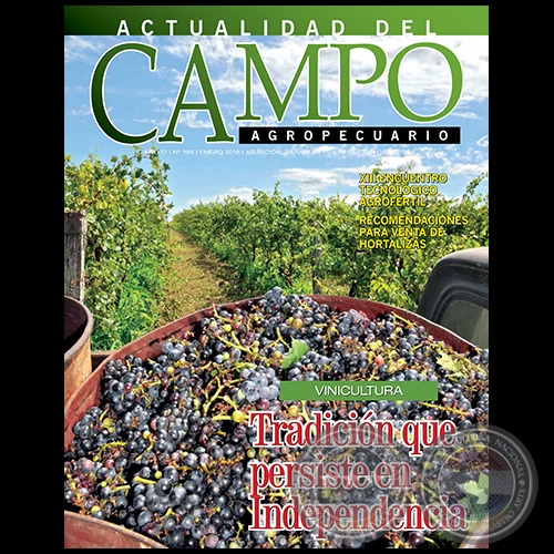 CAMPO AGROPECUARIO - AÑO 17 - NÚMERO 199 - ENERO 2018 - REVISTA DIGITAL